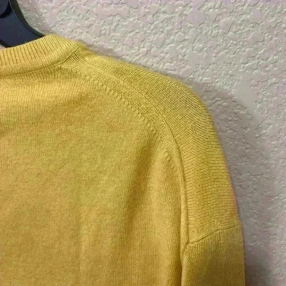 Men’s Navtech by Náutica V-Neck Sweater B2 Size XL Yellow - Picture 7 of 10